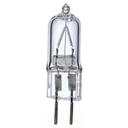 50 WATT HALOGEN T4 CLEAR 2000 AVERAGE RATED HOURS 750 LUMENS BI PIN GY6.35 BASE 120 VOLTS